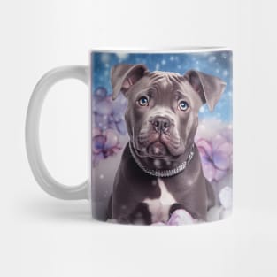 Cute blue nose Staffy Mug